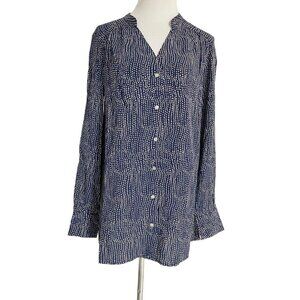 NEW Seraphine Size 6  Top Blouse Button Down Nursing Friendly Maternity